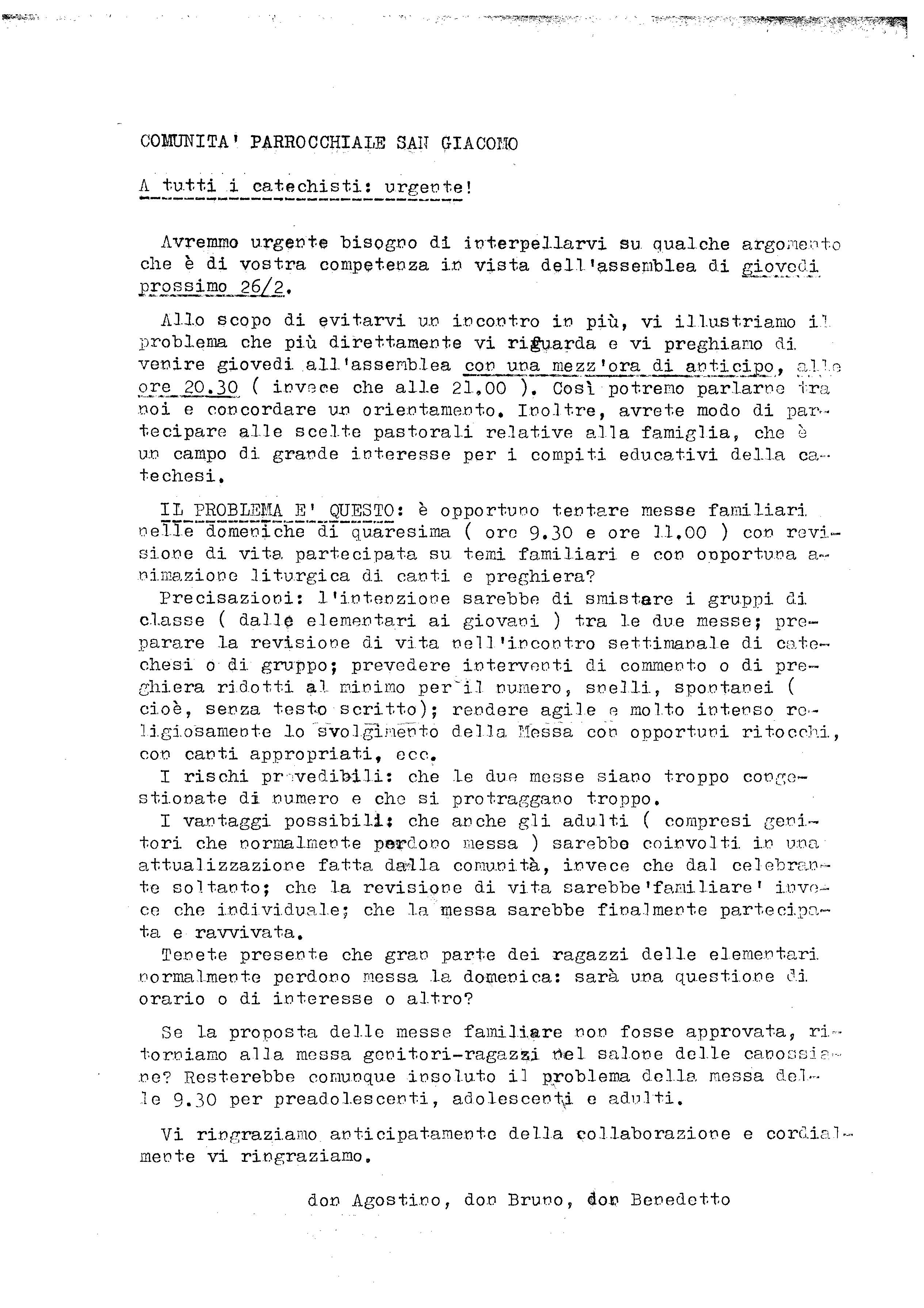 Filename=Catechisti_urgente.pdf
Filesize=83KB
Dimensions=0x0
Date added=Mar 22, 2009 Catechisti_urgente.pdf