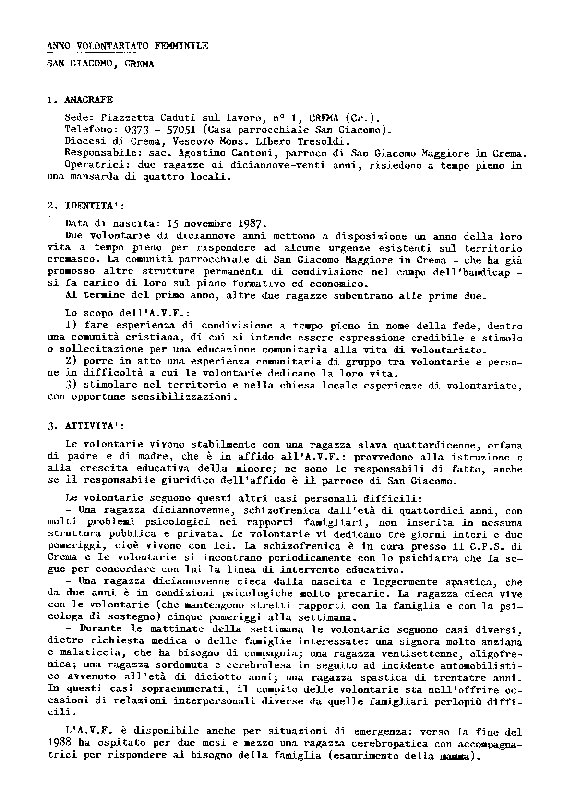 Filename=1987_Anno_volontariato_femminile.pdf
Filesize=61KB
Dimensions=0x0
Date added=Dec 25, 2008 1987_Anno_volontariato_femminile.pdf